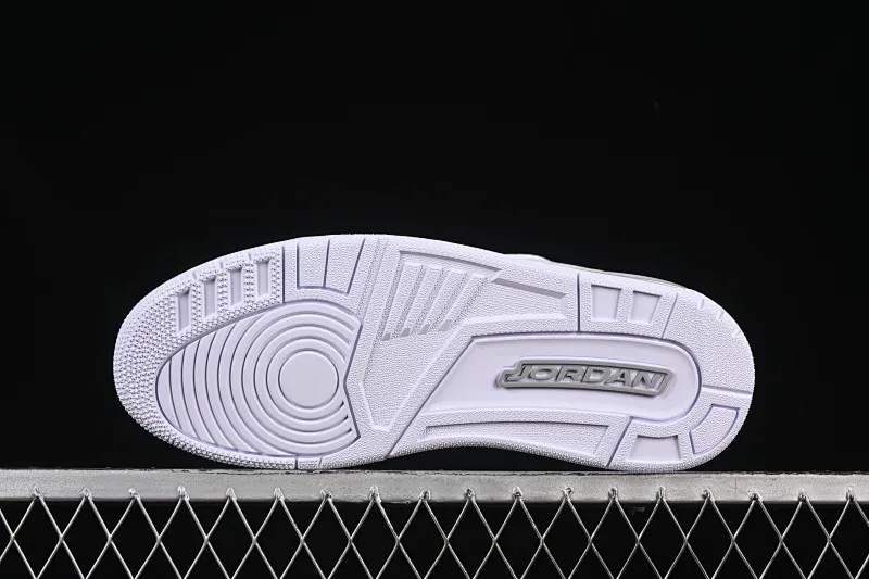 All categories Air Jordan Jordan series basketball shoes Air Jordan 3 OG version Air Jordan 3 Retro "Pure Money" AJ3 Joe 3 replica white cat CT8532-111